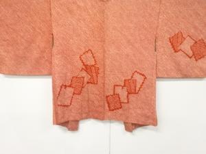 アンティーク　本総絞り色紙模様絵羽織